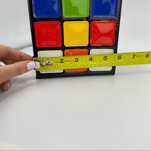 80’s Style Rubix Cube Hand Bag - Picture 7 of 13